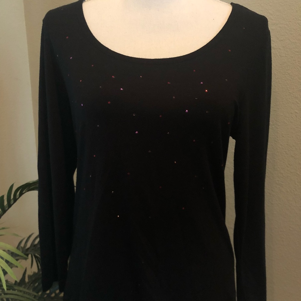 Francesca Rose blouse with bling
